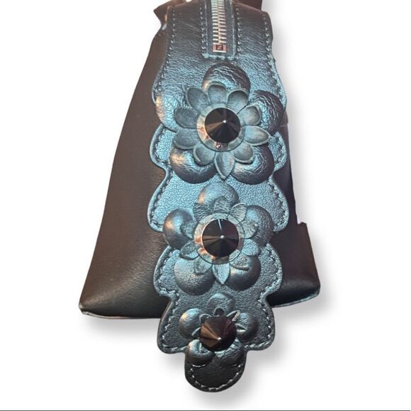 Fendi By The Way 2 Way Medium Bag with Floral Accents - Picture 3 of 13